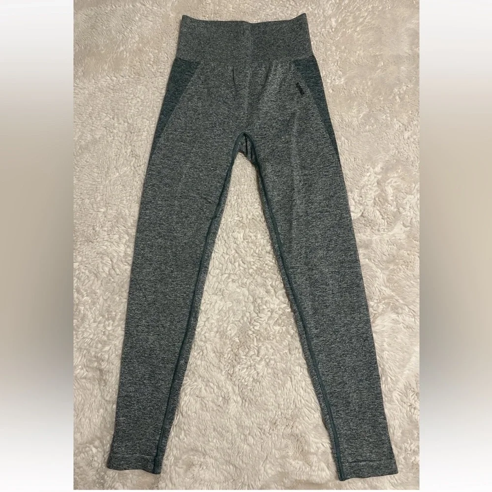 Gymshark Teal High-Waisted Leggings - Picture 1 of 4